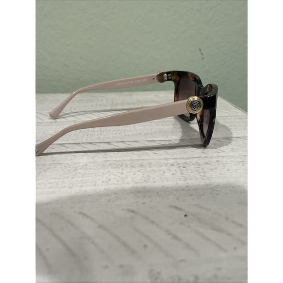 Brighton Ferrara Two Tone Sunglasses Brown Peach Purple Gradient 53-19 main image 6